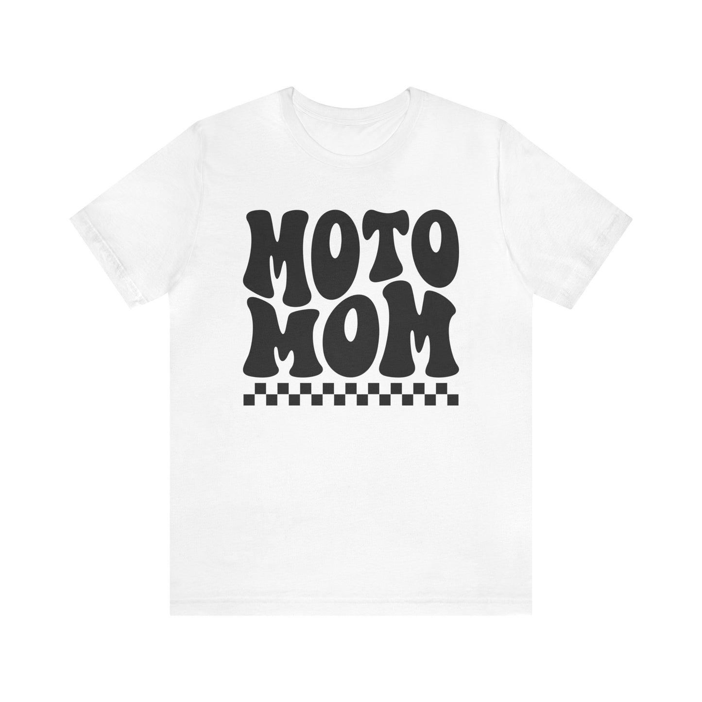 Moto Mom- Adult T-Shirt