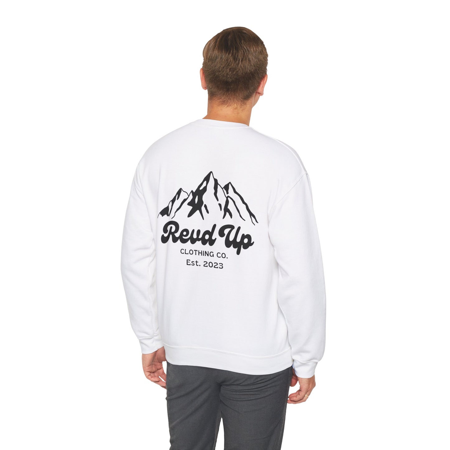 Revd Up Light- Adult Crewneck Sweatshirt