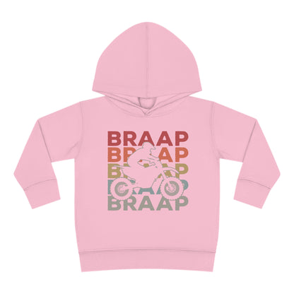 Braap- Toddler Hooded Sweatshirt
