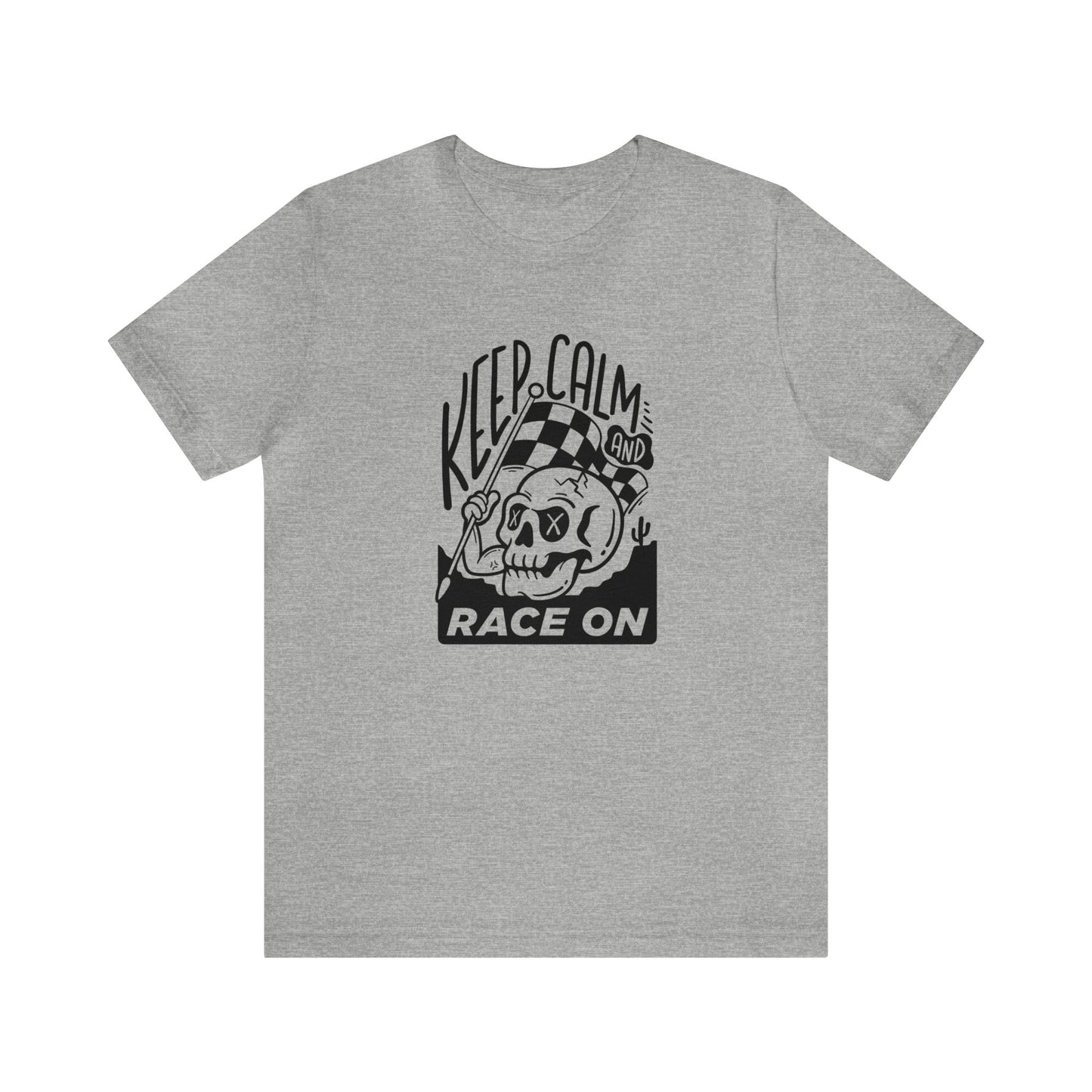 Keep Calm and Ride On- Adult T-Shirt