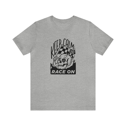 Keep Calm and Ride On- Adult T-Shirt