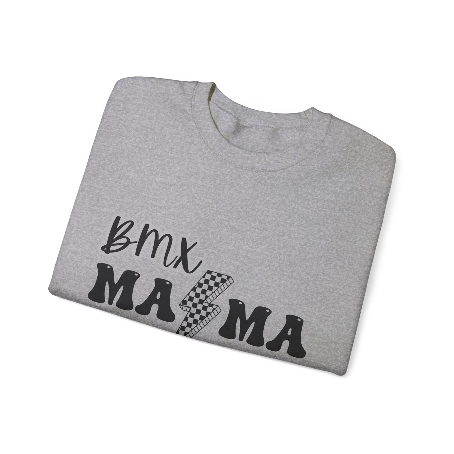 Bmx Mama- Adult Crewneck Sweatshirt