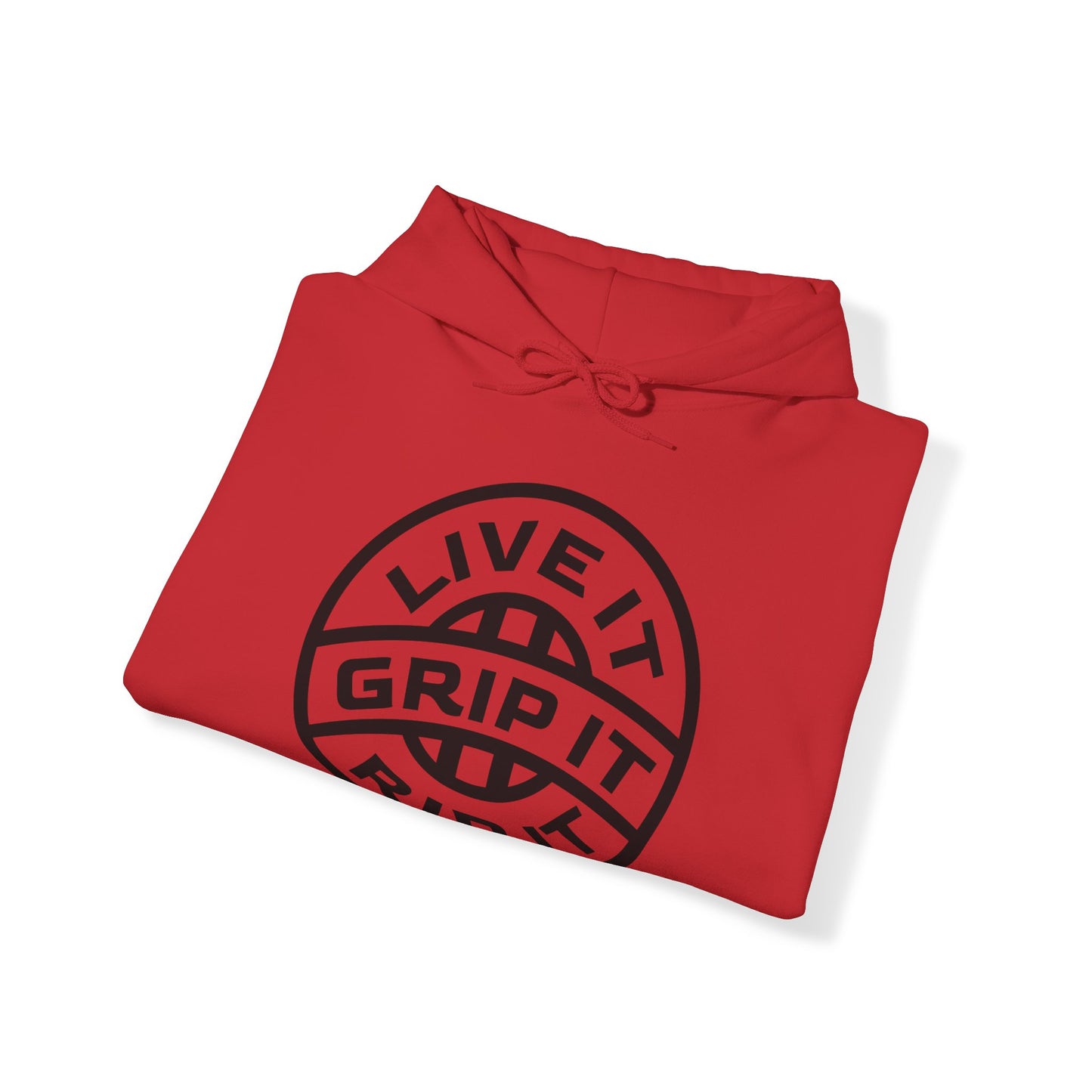 Live It Grip It Rip It- Adult Hooded Sweatshirt