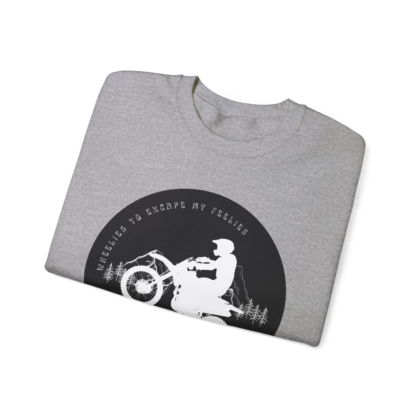 Wheelies- Adult Crewneck Sweatshirt