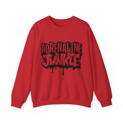 Adrenaline Junkie- Adult Crewneck Sweatshirt