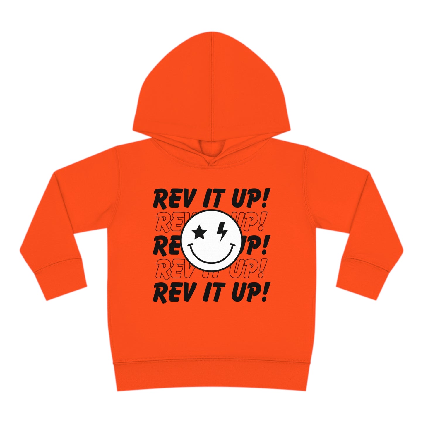 Rev It Up Smiley - Toddler Hooded Sweatshirt