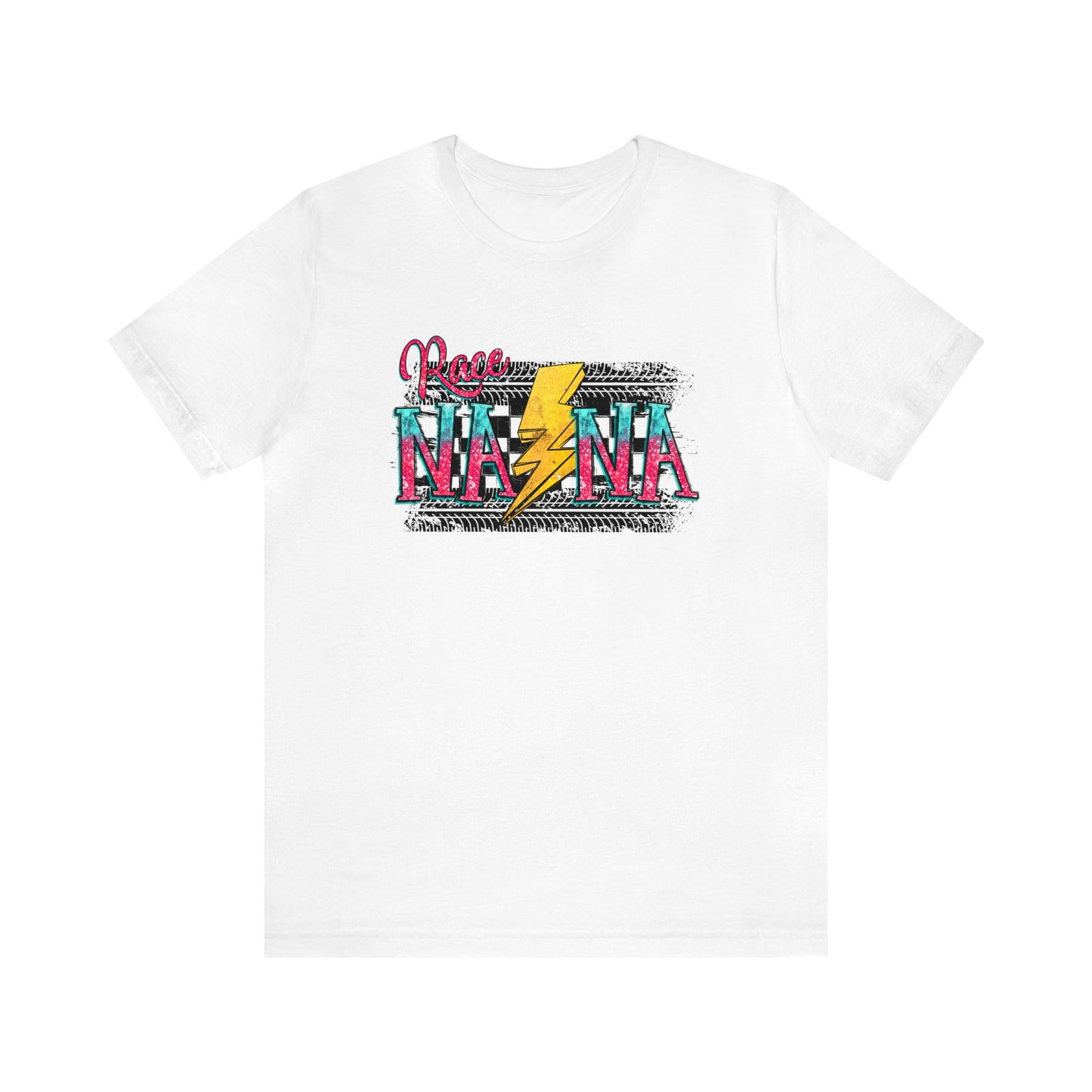 Race Nana- Adult T-Shirt