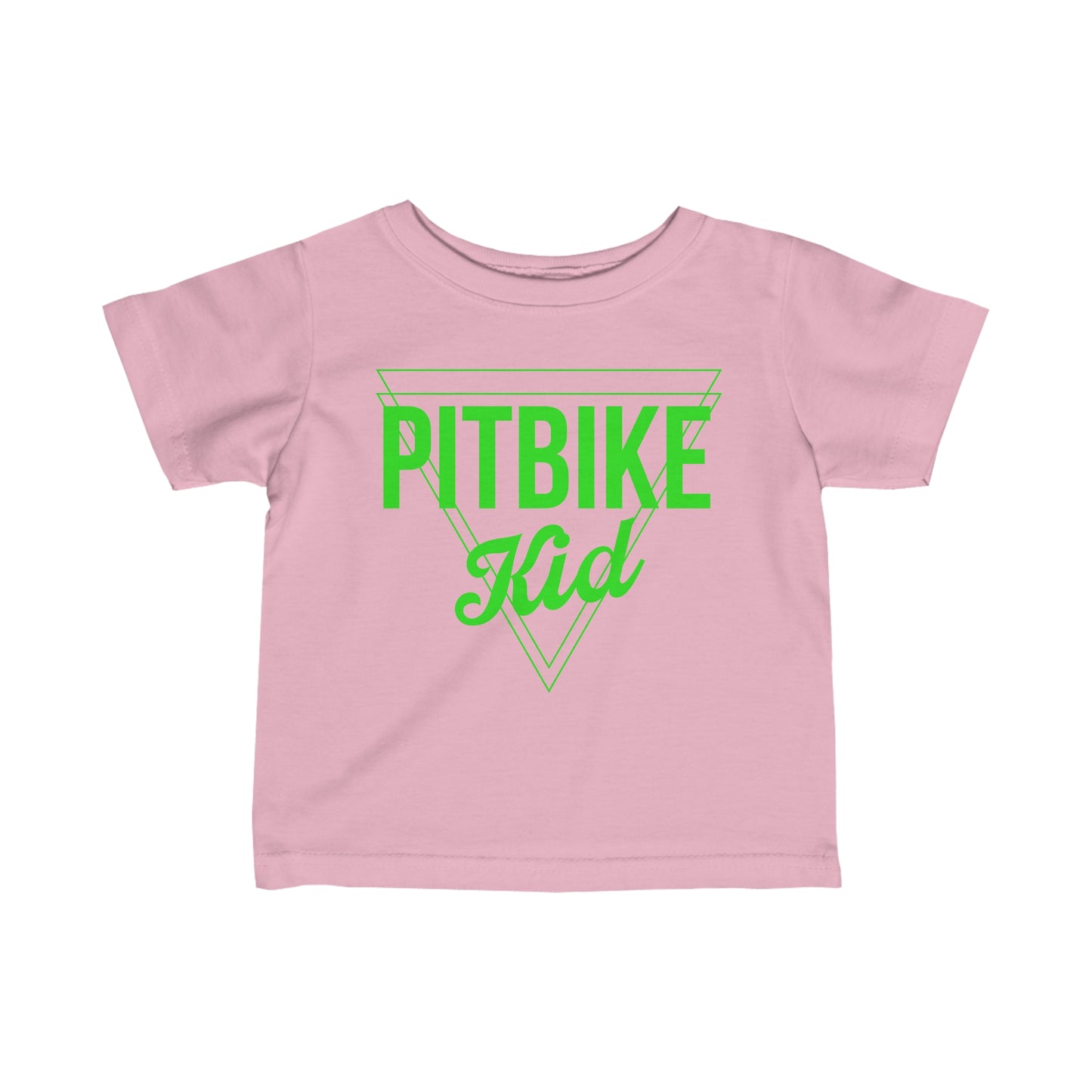 Pit Bike Kid Green - Infant T-Shirt