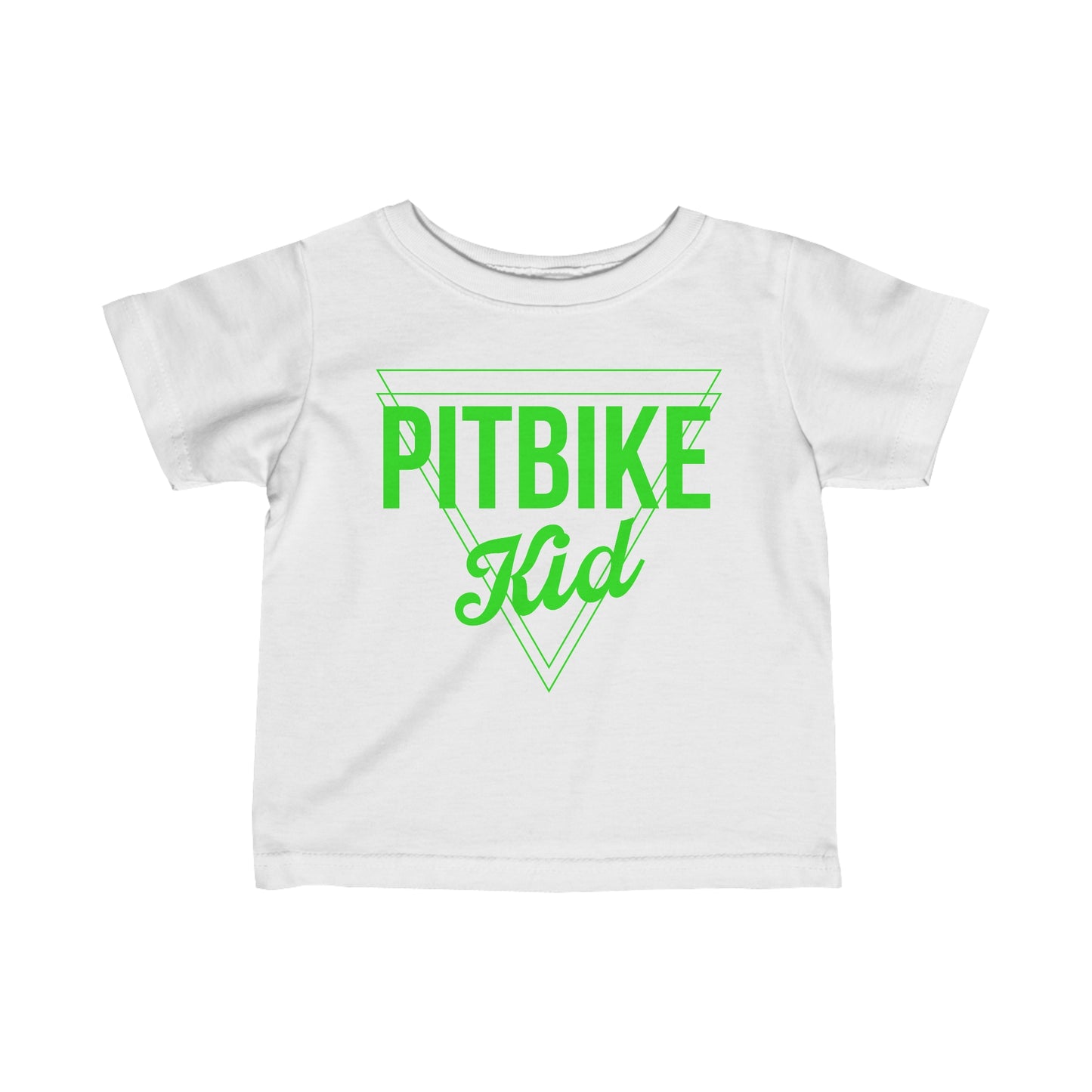 Pit Bike Kid Green - Infant T-Shirt