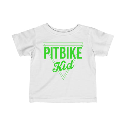 Pit Bike Kid Green - Infant T-Shirt
